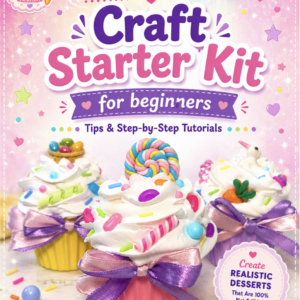 Faux Dessert Craft Guide for Beginners (Tips, Tutorials + Bonus Calendar)